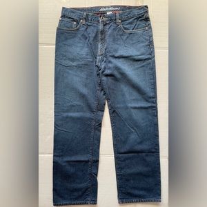 Eddie Bauer jeans with flannel lining